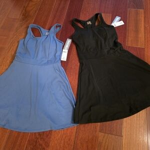 (2) 32 Degrees Women's Pickleball/Tennis Dress With Built-in Shorts And Bra